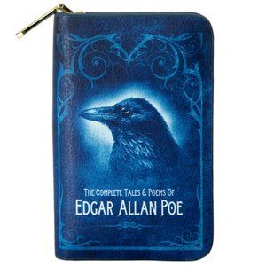 Edgar Allan Poe Book Wallet - Book Lovers Gifts
